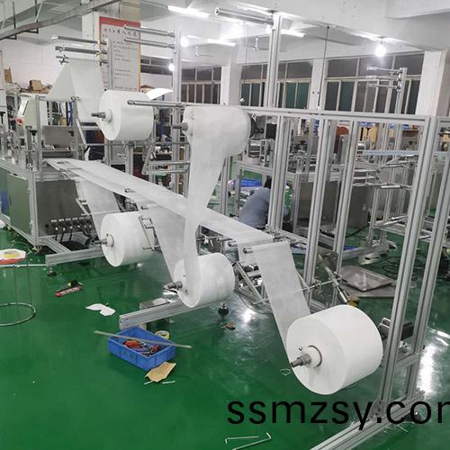 N95無(wu)紡(fang)佈口(kou)罩(zhao)打片機(ji)自(zi)動口罩製片(pian)機CWKN95